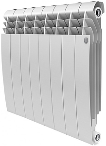 Радиатор биметаллический Royal Thermo BiLiner 350 Bianco Traffico (Белый) - 8 секций