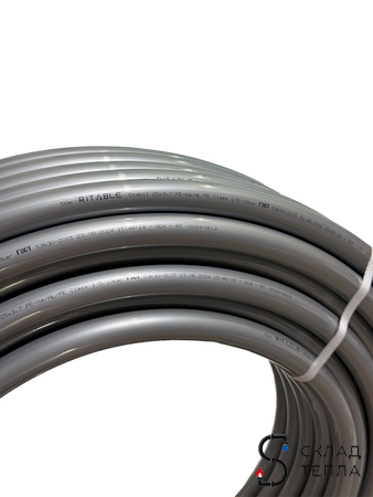 Труба из сшитого полиэтилена RITABLE STABIL - 25x3,7 (PE-Xa/AL/PE-RT, PN10,  бухта 25 м). Вид 4.