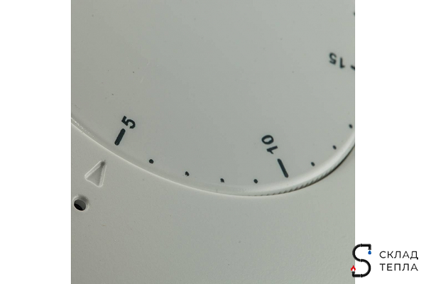 Комнатный термостат WFHT (5-30 C ) WATTS (нормально закрытый, 230В). Вид 4.