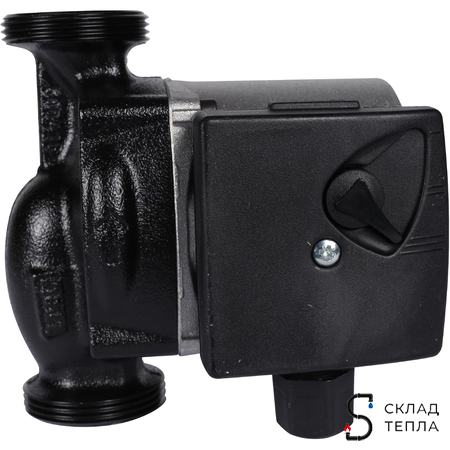 Насосно-смесительный узел STOUT - 1" (с термостатическим клапаном 30-60°C и насосом UPSO 25-65). Вид 26.