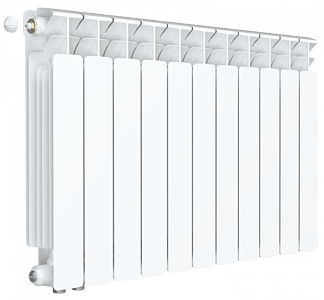 Радиатор биметаллический Rifar Base Ventil 500 - 11 секций (подключение нижнее слева)