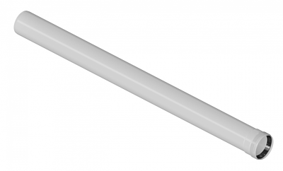 Труба для дымохода Rommer 1000 мм конденсационный Ø80