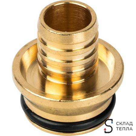 Соединение резьбозажимное STOUT - 3/4" для пластиковых труб 16x2,0 (1шт). Вид 2.