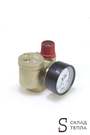 Группа безопасности котла TIM КОМПАКТ - 1" (до 50кВт, 1.5 бар). Вид 6.