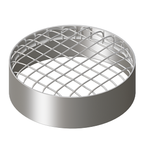 Наконечник - решетка Rommer D80 (алюминий)