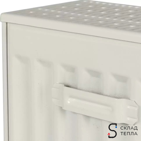 Радиатор стальной KERMI FTV 33 - высота 200 мм, длина 3000 мм с нижним подключением. Вид 10.