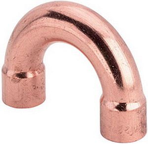 Угол Viega d10 ВВ 180° медь