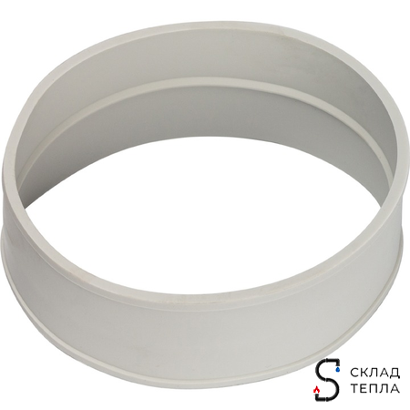 STOUT Элемент дымохода комплект для соединения труб внешний DN100. Вид 2.