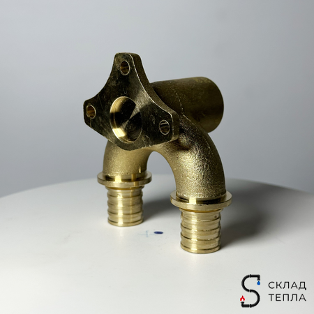 Водорозетка проходная VALFEX - 16 x 1/2" (для труб из сшитого полиэтилена). Вид 25.