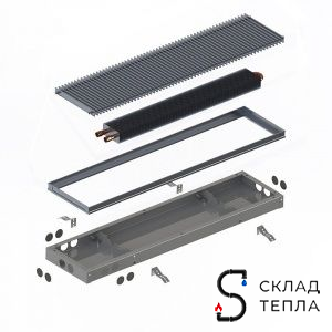 Конвектор внутрипольный Itermic  ITT.110.400.2900 (2697 Вт). Вид 1.