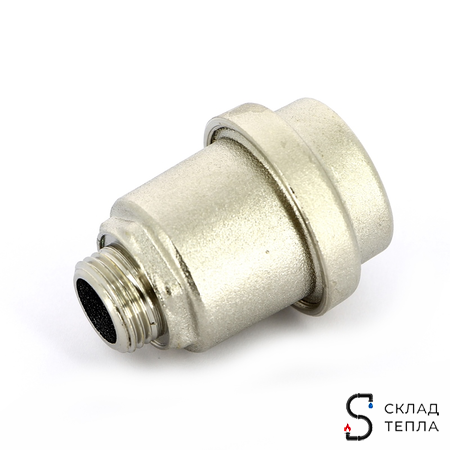 Воздухоотводчик автоматический ITAP 363 - 1/2" (НР, воздухоотвод сбоку, цвет никелированный). Вид 4.