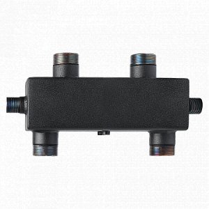 Гидравлический разделитель Rommer - 1'1/2x1'1/2 (до 122 кВт, без накидных гаек, KVs 5.93)