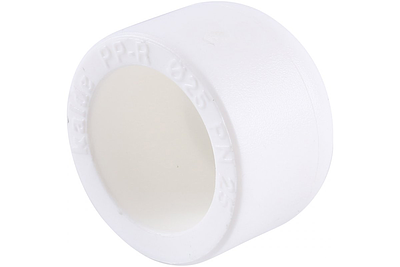 Заглушка VALFEX - 20 (для полипропиленовых труб под пайку, цвет белый)