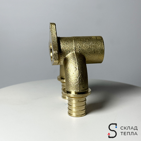 Водорозетка проходная VALFEX - 16 x 1/2" (для труб из сшитого полиэтилена). Вид 28.