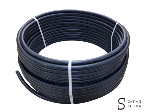 Труба из полиэтилена низкого давления ПЭ80 - 32x2.0 (20м, ПНД, SDR 17, PN8, t40°C). Вид 4.