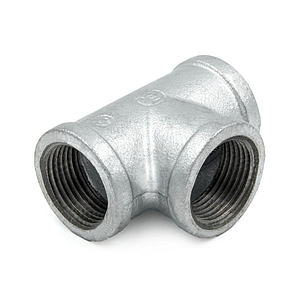 Тройник прямой чугун оц Ду 32 (1 1/4') ВР Fittex PLUS (1шт)