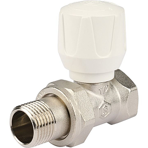 Клапан ручной терморегулирующий прямой STOUT - 1/2'