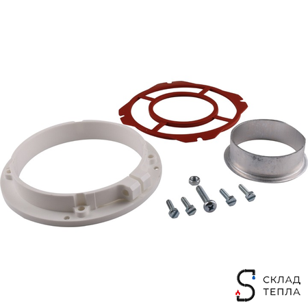 STOUT Элемент дымохода комплект адаптеров совместим с Immergas. Вид 1.