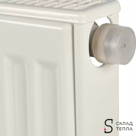 Радиатор стальной KERMI FTV 11 - высота 400 мм, длина 900 мм с нижним подключением. Вид 8.