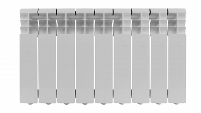 Радиатор алюминиевый ROMMER Profi 350 - 9 секций