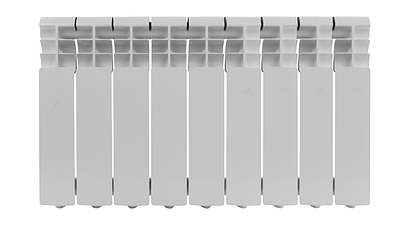 Радиатор алюминиевый ROMMER Profi 350 - 9 секций