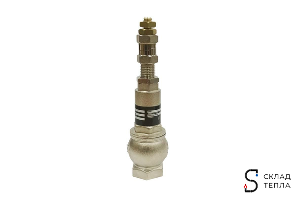 Клапан предохранительный Benarmo - 3/4" (ВР/ВР, регулировка Рн 1-16 бар). Вид 3.