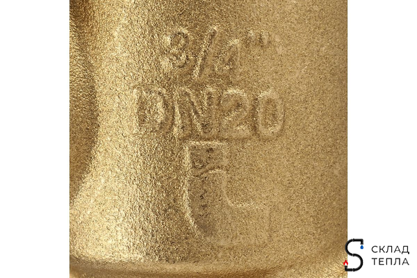 Фильтр грубой очистки ITAP 192 - 3/4" (ВР/ВР, сетка 500 мкр.). Вид 7.