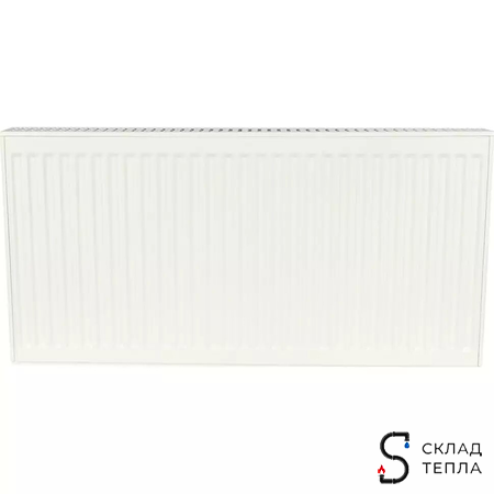 Радиатор стальной KERMI FKO 22 - высота 500 мм, длина 500 мм с боковым подключением. Вид 2.