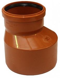 Переход эксцентрический для наружней канализации СИНИКОН- 160 x 110