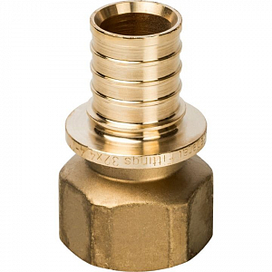 Переход на внутреннюю резьбу STOUT - 32 x 1' (для труб из сшитого полиэтилена)