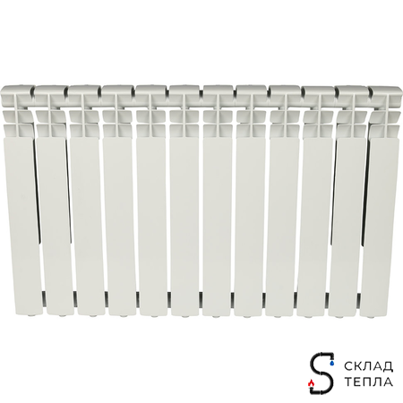 Радиатор алюминиевый Smart 500 - 14 секции. Вид 2.