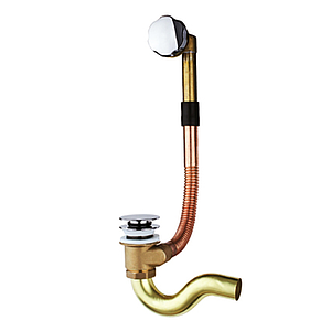 Обвязка для ванны TIM автомат, латунная