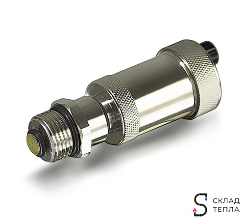 Воздухоотводчик автоматический TIM - 1/2" (НР, воздухоотвод сверху, цвет хром). Вид 4.