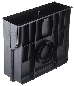 Пескоуловитель пластиковый Gidrolica Standart дял лотков DN100 500х160х420 мм