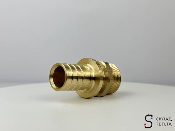 Переход на наружную резьбу TIM - 25 x 3/4" (комплект с гильзой, 4 шт). Вид 11.