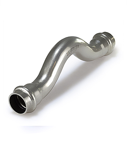 Обвод двухраструбный Zeissler 22 из нержавеющей стали