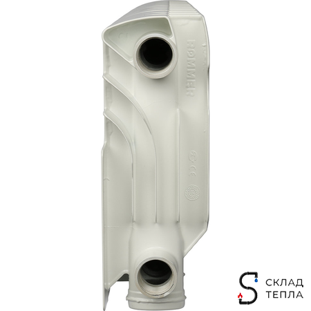 Радиатор алюминиевый ROMMER Plus 200 - 8 секций. Вид 4.