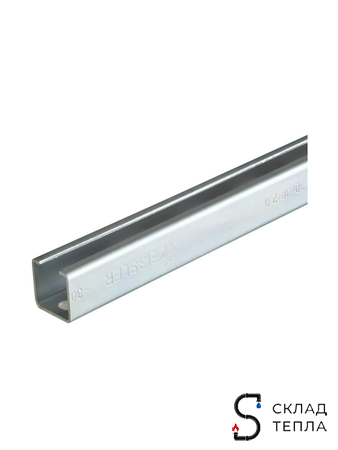 Профиль монтажный Zeissler - 2м (30х30х2х2000мм). Вид 2.