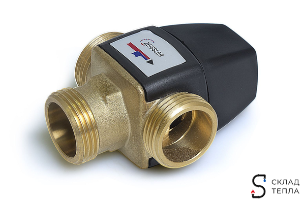 Термостатический смесительный клапан Zeissler - 1/2" НР (35°- 60°C, KVs 1,6 м³). Вид 7.