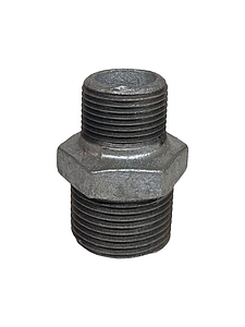 Ниппель переходной чугун оц Ду 20х15 (3/4'х1/2') НР Fittex PLUS (1шт)