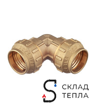Отвод 90° Tiemme 3463CR - 32. Вид 1.