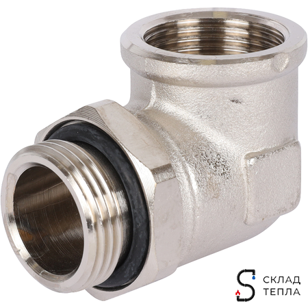 Насосно-смесительный узел STOUT - 1" (с термостатическим клапаном 30-60°C и насосом UPSO 25-65). Вид 11.