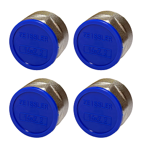 Соединение резьбозажимное Zeissler - 16 (2.2) х 3/4' ЕК (для труб из сшитого полиэтилена, 4шт)