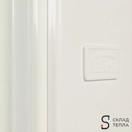 Радиатор стальной KERMI FKO 22 - высота 200 мм, длина 800 мм с боковым подключением. Вид 10.