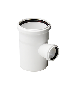 Тройник 87° переходной для внутренней канализации шумопоглощающий СИНИКОН КОМФОРТ- 110 x 50