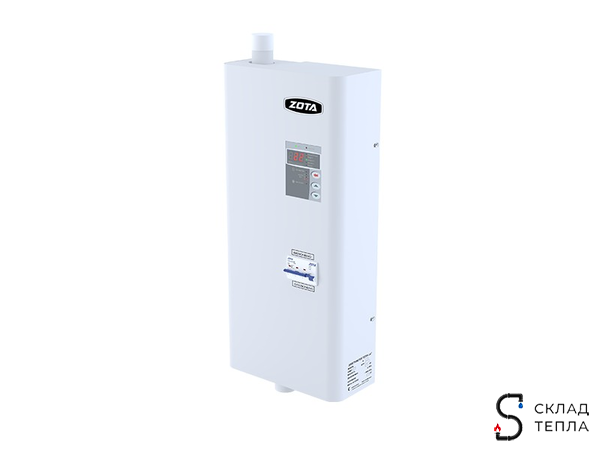 Котел электрический настенный ZOTA Lux - 7,5 кВт (220/380В, одноконтурный). Вид 3.