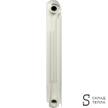 Радиатор алюминиевый STOUT Bravo 500 - 14 секций. Вид 5.