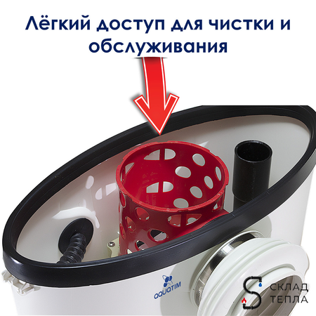 Канализационная насосная установка AM-STP-400 UP. Вид 4.