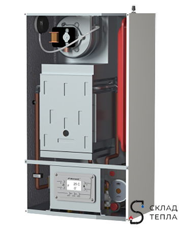 Котел газовый настенный Лемакс PRIME - 12 кВт (стальной, двухконтурный). Вид 4.