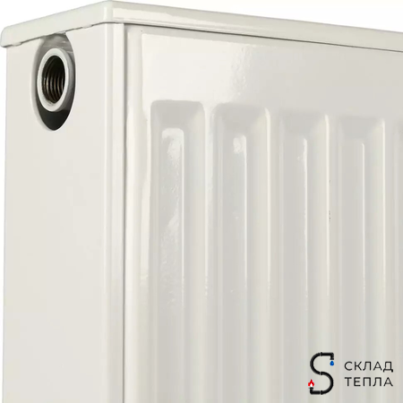 Радиатор стальной KERMI FKO 22 - высота 500 мм, длина 1800 мм с боковым подключением. Вид 20.